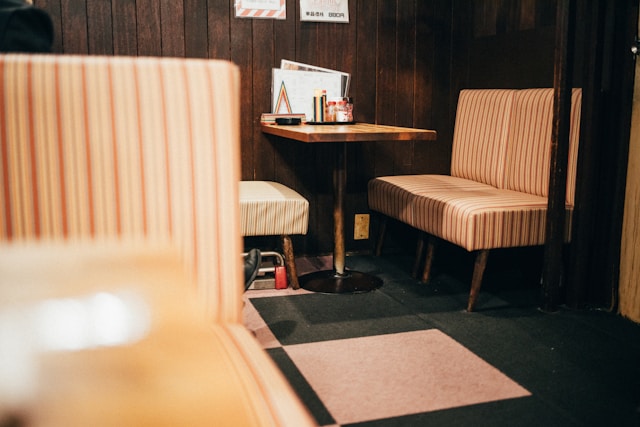 懐かしい喫茶店の風景